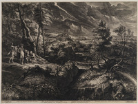 TvB G 0348
<br/>
Deucalion en zijn vrouw Pyrrha
<br/>
<em>Bolswert, Schelte Adamsz. (ca. 1586 - 1659)</em>